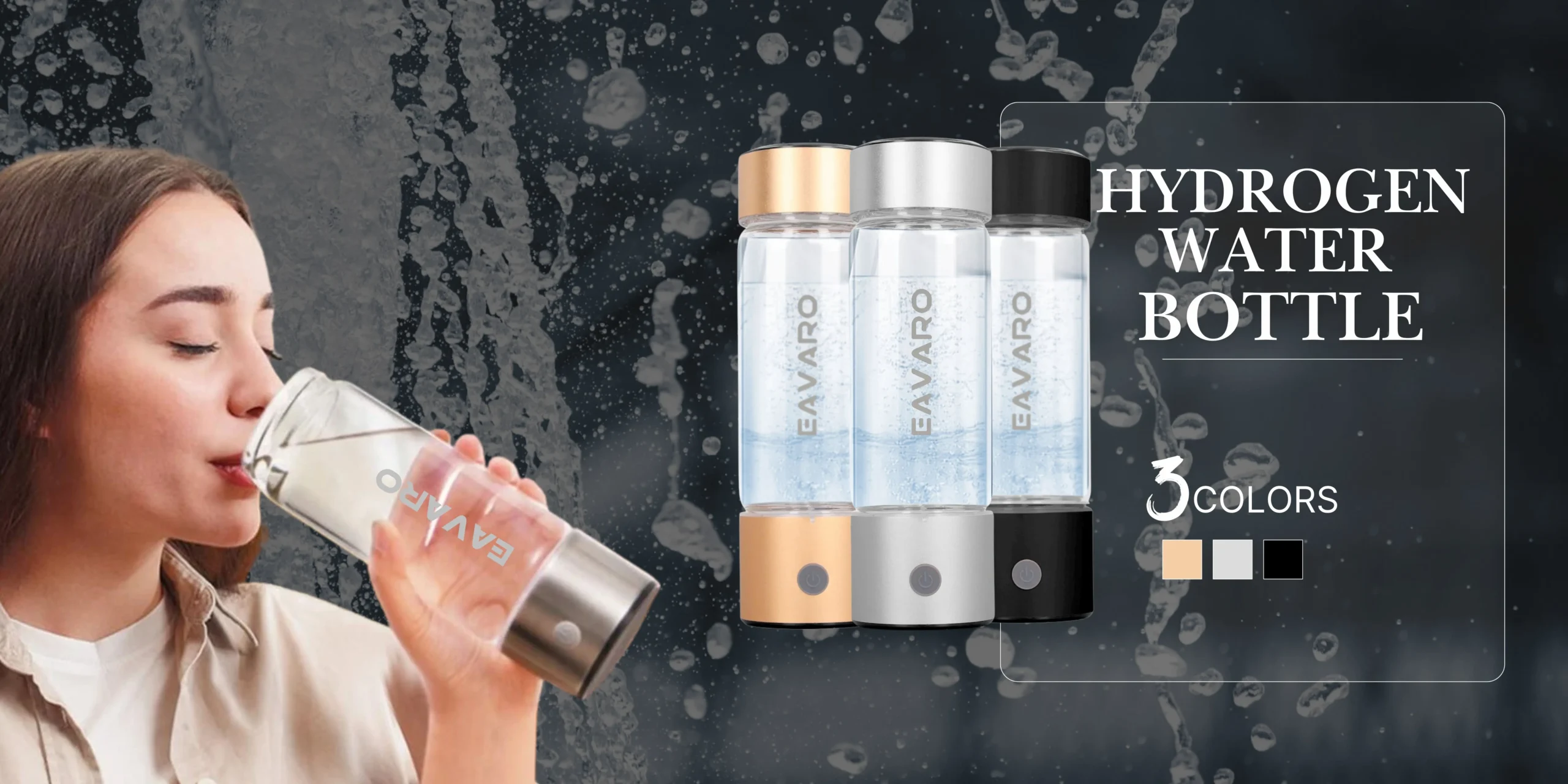 Eavaro Hydrogen Water Bottle