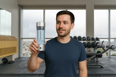 Hydrogen water bottle